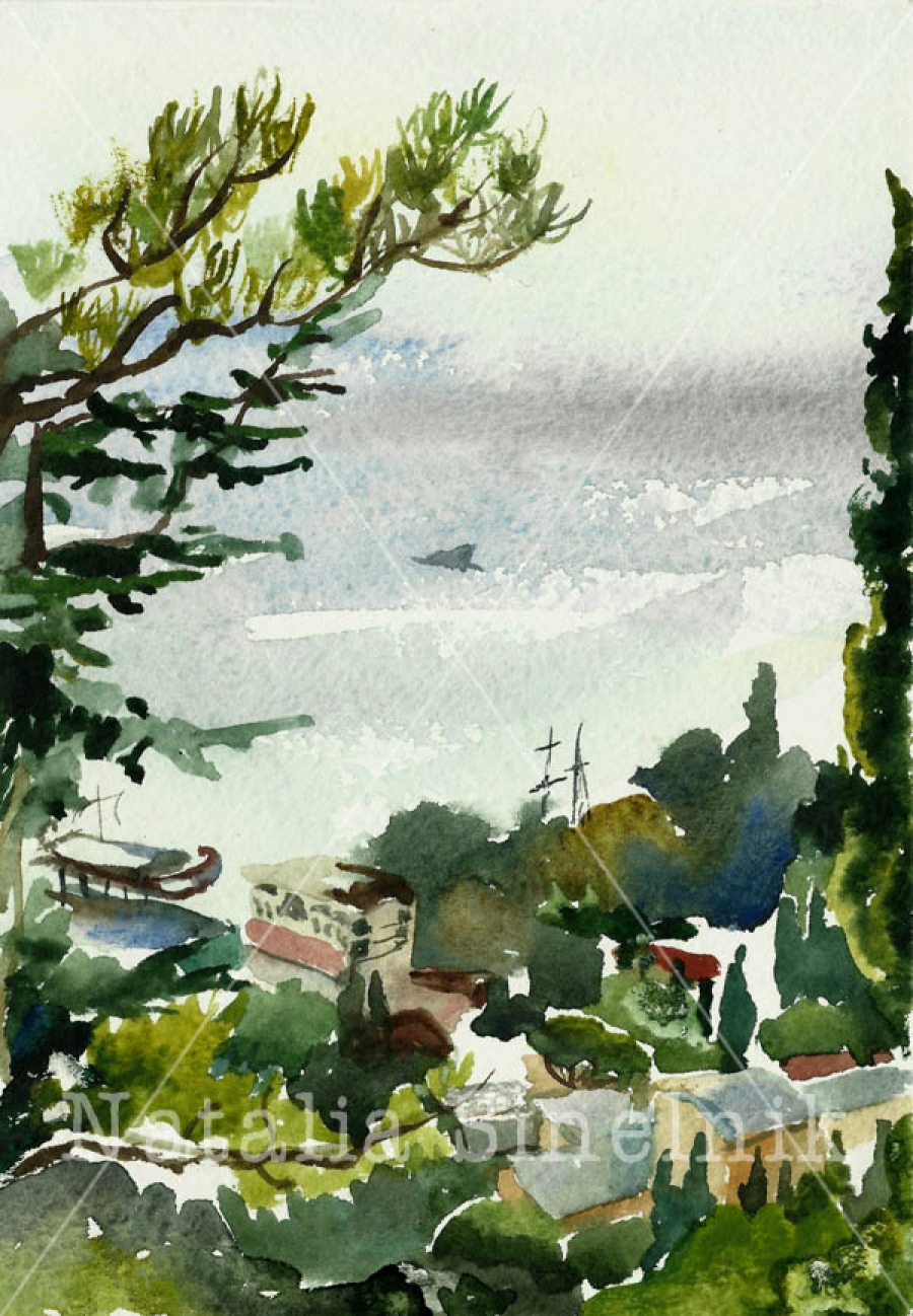 Yalta' view from Darsan hill